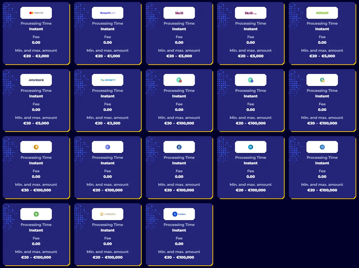 MrPacho Icelandic payment methods